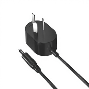 Adaptateur de charge rapide double sortie 5V 1A 12V 0.5A, longueur de câble DC personnalisable, matériau ignifuge <span class=keywords><strong>pour</strong></span> caméra <span class=keywords><strong>externe</strong></span> - Product Image 1