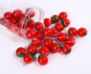 Großhandel benutzer definierte <span class=keywords><strong>Halal</strong></span> Erdbeere mit Marmelade süße Gummibärchen Handelsmarke 10G-15G Hersteller - Product Image 2