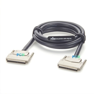 Kabel SCSI kepadatan tinggi VHDCI 100 Pin Male ke VHDCI 100 Pin Male untuk Modul I/O Akuisisi Data Kontrol Gerak Sistem Servo - Product Image 2