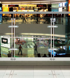 מעקות ומעקות מדרגות מפלדת אל-חלד איכותית לשימוש מסחרי, בתי חולים וקניונים, דרגות SUS 304 ו-316. - Product Image 4