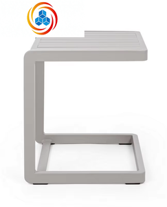 Ensemble de chaises et table de jardin en aluminium moderne pour l'extérieur, imperméable et résistant au soleil, idéal pour les pique-niques, le camping, la plage et la terrasse - Product Image 3