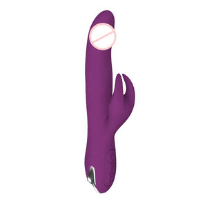 Y. 사랑 강력한 g-spot 토끼 딜도 진동기 USB 충전식 방수 질 마사지 여성용 - Product Image 1