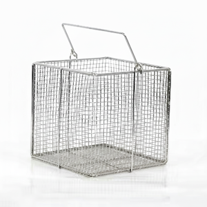 Cesta de almacenamiento de alambre al por mayor, cestas de alambre de metal para cocina con tapa de madera para organizar la colada, garaje para armario de cocina, fruta - Product Image 1