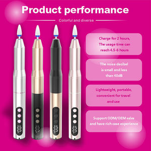 Machine à percer les <span class=keywords><strong>ongles</strong></span> portable en aluminium 35000 tr/min <span class=keywords><strong>Lime</strong></span> à <span class=keywords><strong>ongles</strong></span> électrique Rechargeable <span class=keywords><strong>Ponceuse</strong></span> Gel à <span class=keywords><strong>ongles</strong></span> Polissage Salon Pédicure <span class=keywords><strong>Manucure</strong></span> - Product Image 5