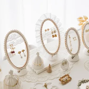 Soporte de madera para <span class=keywords><strong>pendientes</strong></span>, exhibidor de joyería, accesorios para fotografía, estante de almacenamiento para escaparates - Product Image 4