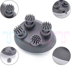 Productos de tendencia Venta al por mayor barato Muestras en línea Cabeza de masajeador de reemplazo de silicona personalizada única para masajeador de cabeza de pulpo - Product Image 2