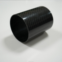 Tabung Serat Karbon 3K |   Diameter & Panjang Kustom, Modulus Tinggi untuk Lengan Drone & Komponen Robot