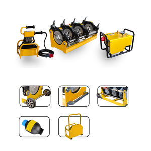 Machine <span class=keywords><strong>de</strong></span> soudage par fusion bout à bout hydraulique HDPE 220V 3.95KW DN63-DN200 - Product Image 2