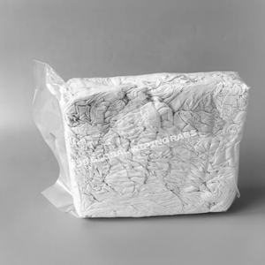 Paños de Limpieza 100% Algodón, Trapos de Camiseta Blancos Absorbentes de Agua, Trapos de Limpieza Industriales - Product Image 1