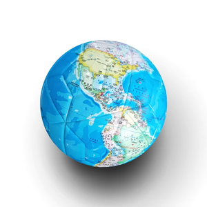 Balones de fútbol de Unión térmica balones de fútbol mapa <span class=keywords><strong>del</strong></span> <span class=keywords><strong>mundo</strong></span> partido de Fútbol tamaño 5 - Product Image 3