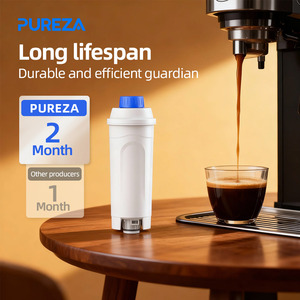 Cartucho de Repuesto para Filtro de Agua de Cafetera Pureza, Compatible con De-Longhi y Phi-lips, Funciona con la Mayoría de las Marcas, Reduce la Formación de Sarro - Product Image 3