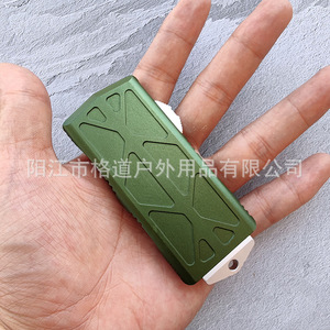 [Exclusivo para Comercio Transfronterizo] Funda de Cuchillo OTF de Micro-Tecnología Flying Fish con Extracción Automática Directa, Mango de Alta Dureza, EDC - Product Image 4