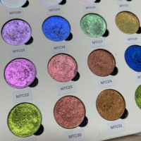 Palette de fards à paupières multichromes et duochromes scintillants, 35 couleurs disponibles, marque privée, créez votre propre marque