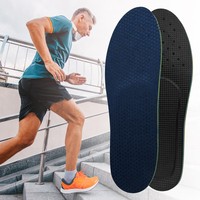 Semelle intérieure classique respirante en maille, confortable, avec support de voûte plantaire en mousse PU de qualité supérieure et coussin en mousse à mémoire de forme pour chaussures de sport et usage quotidien