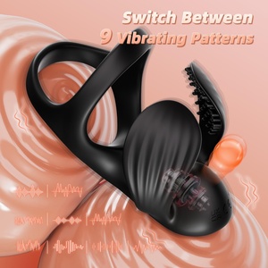 Hot Supplier New Silicone Telescopic Prostate Massager Delay Ejaculation <b>Vibrating</b> Sex Toy for Men - Product Image 3