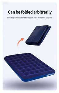 Colchón Inflable Portátil Plegable de 40 Orificios con Superficie Aterciopelada para Muebles, Dormitorio, Camping y Oficina en Casa - Product Image 4