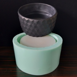 Offre Spéciale silicone <span class=keywords><strong>moule</strong></span> pour les gros <span class=keywords><strong>rond</strong></span> pot de fleur de ciment - Product Image 1