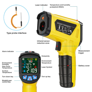 Kitchen Infrared <b>Thermometer</b> Digital Non Contact Laser Temperature Gun for Cooking Baking Grilling - Product Image 4