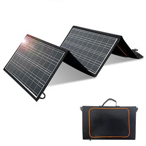 Panneau solaire pliable 60W 18V, charge directe 60 Watts, panneau solaire photovoltaïque pliable pour le camping, les téléphones et les tablettes - Product Image 1