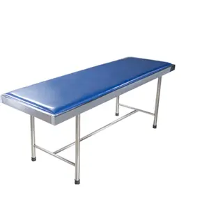 Medical ManBed Hospital Portable Gynecology Exam Table Stainless Steel Foldable Manual Patient Hospital Examination
