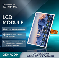 Écran LCD TFT TN de 10,1 pouces, rétroéclairage LED, haute performance, petit module LCM, résolution 1024x600, 400, fabrication OEM ODM