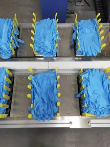 FITONE, venta al por mayor, guante de examen de seguridad sin polvo, nitrilo azul desechable para limpieza de jardinería impermeable Industrial, proceso de alimentos - Product Image 4