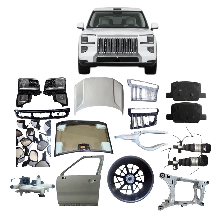 Wholesale OEM Aftermarket Auto Parts for Zeekr 9x Car Accessories Auto Spare Parts Headlight Grill Bumper Rim Zeekr Body Kits