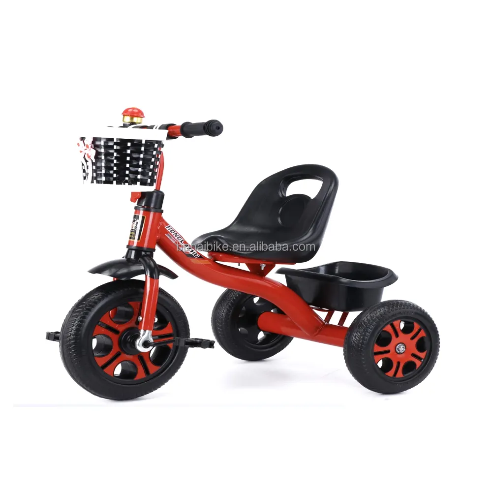 Nouveau modèle de tricycle pour enfants Prix d'usine Tricycle pour bébé Tricycle confortable pour enfant