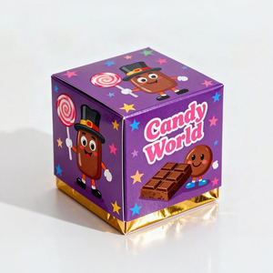 Boîtes d'emballage personnalisées en carton écologique de qualité alimentaire pour cadeaux de mariage, fêtes, <span class=keywords><strong>desserts</strong></span> et bonbons - Product Image 2