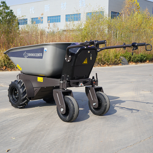 Электрический мини-самосвал Rhinoceros KS450E, грузоподъемность 450 кг |   Сертифицированный CE/EPA аккумуляторный колесный/гусеничный транспортер для строительства и ландшафтных работ - Product Image 4