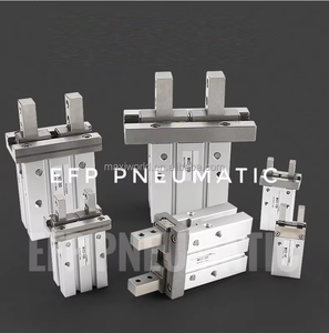 Nouveau design MHZ2 Série CQ2 Cylindre pneumatique compact à <span class=keywords><strong>air</strong></span> en alliage d'aluminium à 3 étages, le plus vendu en Chine - Product Image 2