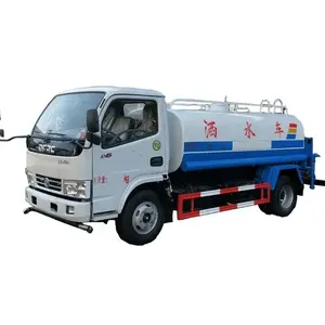 Dongfeng nhỏ 5000 lít phun nước Xe tải 4x2 đường xanh phun nước vệ sinh đô thị xe
