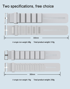 All'ingrosso bracciale regolabile in silicone da polso pesato alla caviglia set <span class=keywords><strong>per</strong></span> l'esercizio fisico - Product Image 6