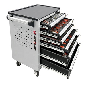 MAXPOWER 368 pièces ruban 6 tiroirs entretien réparation outil voitures allemandes boîte à outils - Product Image 1