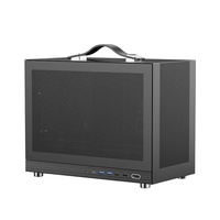 FlashScale G300 Metal Full Tower Case for MicroATX Desktop Computers with Side Panel Window