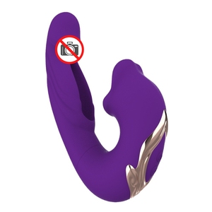 3-in-1 G-Punkt-Vibrator mit 7 Flatter- & 5 Leck- und Saugmodi, Zungenlecken, Saugknopf, Oralverkehr-Masturbator - Product Image 4