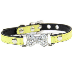 <span class=keywords><strong>Collar</strong></span> con incrustaciones de diamantes de imitación, exquisitos suministros de decoración de cristal para mascotas, joyería de cristal, suministros de accesorios para perros, gatos y cachorros - Product Image 6
