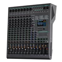 MALOX Mixeur de musique DJ de haute qualité, mixeur audio/son 10 canaux, double DSP, mixeur professionnel