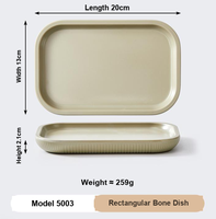Assiette rectangulaire en mélamine verte, profil fin, coins arrondis, résistante aux éclats, écologique, pour steak, charcuterie, apéritif, buffet