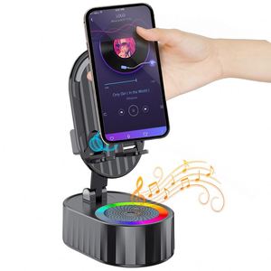 3 trong 1 tự động cảm biến thông minh RGB đứng cảm ứng không dây NFC loa với điện thoại đứng điện thoại di động chủ điện thoại Ngân Hàng Loa - Product Image 1