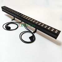 24 projecteurs LED DMX512 adressables et programmables, étanches, avec contrôle externe de la musique pour effets de cascade d'eau