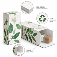 Boîtes en carton personnalisées OEM à double fermeture pliante avec logo de marque pour les commandes de détail et de gros