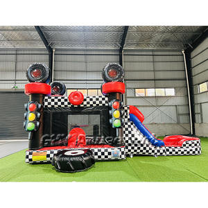 ปราสาทเด้งดึ๋งพีวีซีเป่าลมสำหรับ<span class=keywords><strong>เช่า</strong></span><span class=keywords><strong>รถ</strong></span>บ้านกระโดดสำหรับงานปาร์ตี้ - Product Image 2