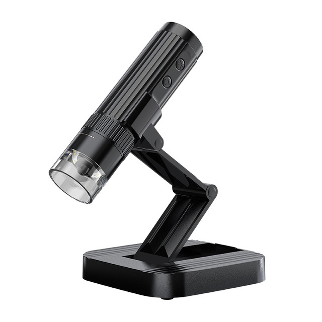 1000X Wireless USB Portable Digital Microscope with LED Light Stand Base MAC System