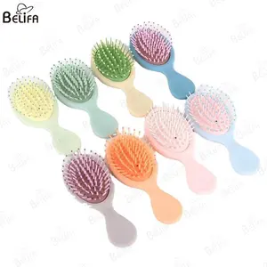 Nuovo portatile Color caramella cuscino d'aria pettine Mini spazzola da viaggio dimensioni con Ultra-soof setole piastra per capelli spazzola - Product Image 1