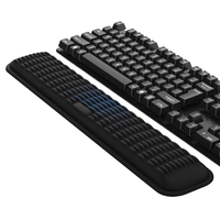 Reposamuñecas Rectangular Personalizado de Espuma Viscoelástica Ancha y Suave para Teclado de Juegos, Almohadilla de Soporte para Manos, Alivio del Dolor de Muñeca, Protector de Muñeca
