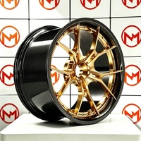 Jantes de voiture pour passagers Maxtera en fibre de carbone forgée personnalisée VMP-C 205 Style pour Porsche 911 Ferrari McLaren BMW G63 AMG