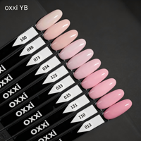 OXXI YB 19 Sets de vernis à ongles en gel UV LED de créateurs français, série rose, flacon pour salon de manucure professionnel