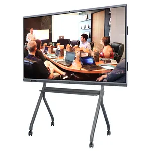 65 75 86英寸教育会议交互式平板触摸显示屏多点触摸屏
