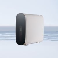 Système d'eau électrique RO sans réservoir TDS 400GPD en plastique écologique sous évier avec purificateur, robinet intelligent et filtration en 3 étapes, garantie 12 mois
